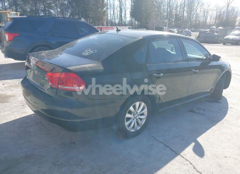 Photo 4 of 2013 Volkswagen Passat 2.5L S (VIN 1VWAH7A34DC007694)