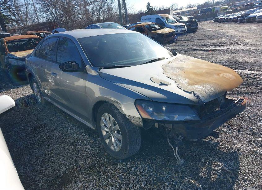 2012 Volkswagen Passat S W/APPEARANCE (VIN 1VWAH7A35CC096612) main photo