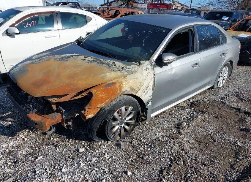 Photo 2 of 2012 Volkswagen Passat S W/APPEARANCE (VIN 1VWAH7A35CC096612)