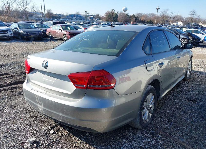 Photo 4 of 2012 Volkswagen Passat S W/APPEARANCE (VIN 1VWAH7A35CC096612)