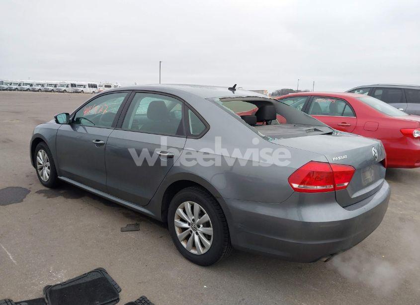 Photo 3 of 2012 Volkswagen Passat 2.5L S (VIN 1VWAH7A35CC111044)