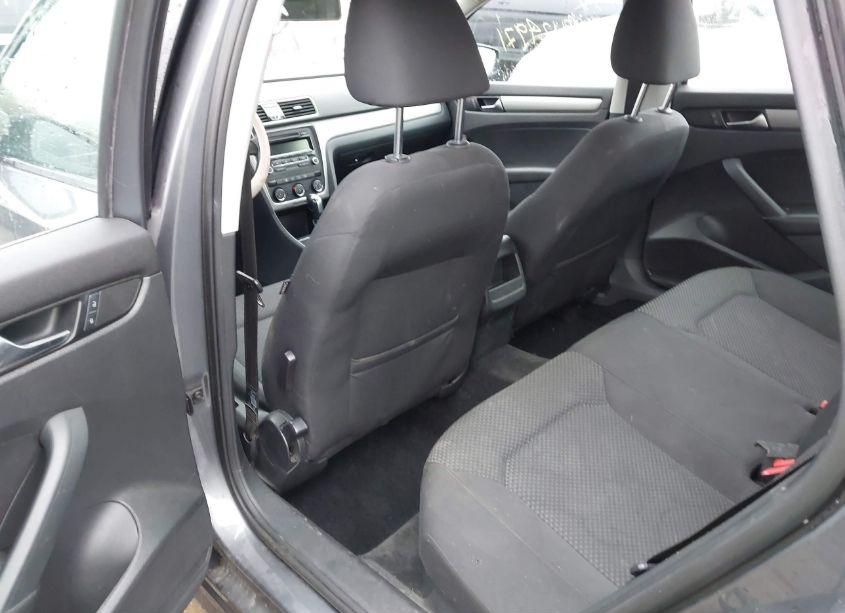 Photo 8 of 2013 Volkswagen Passat 2.5L S (VIN 1VWAH7A35DC055723)