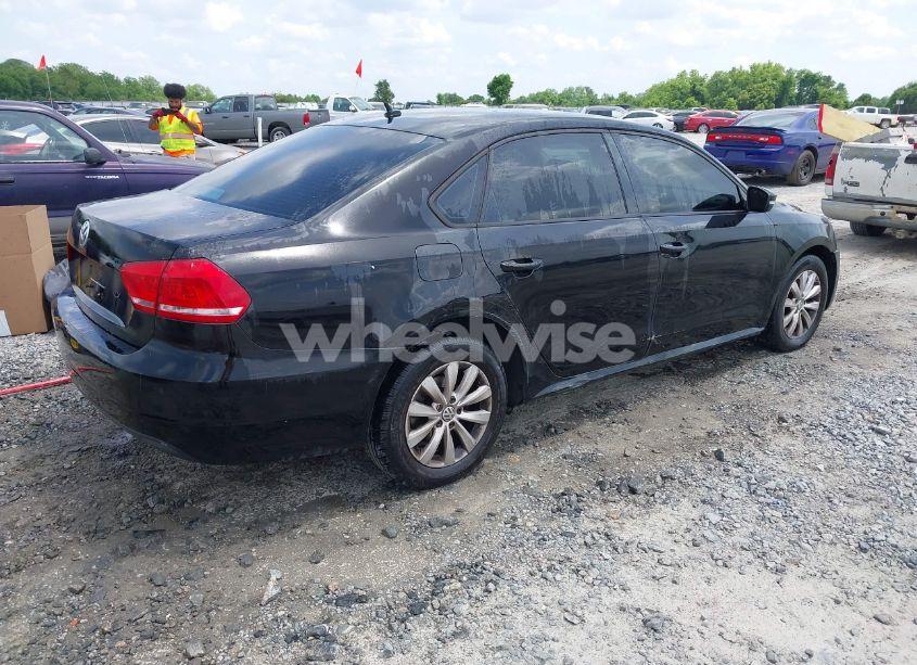 Photo 4 of 2013 Volkswagen Passat 2.5L S (VIN 1VWAH7A35DC109327)