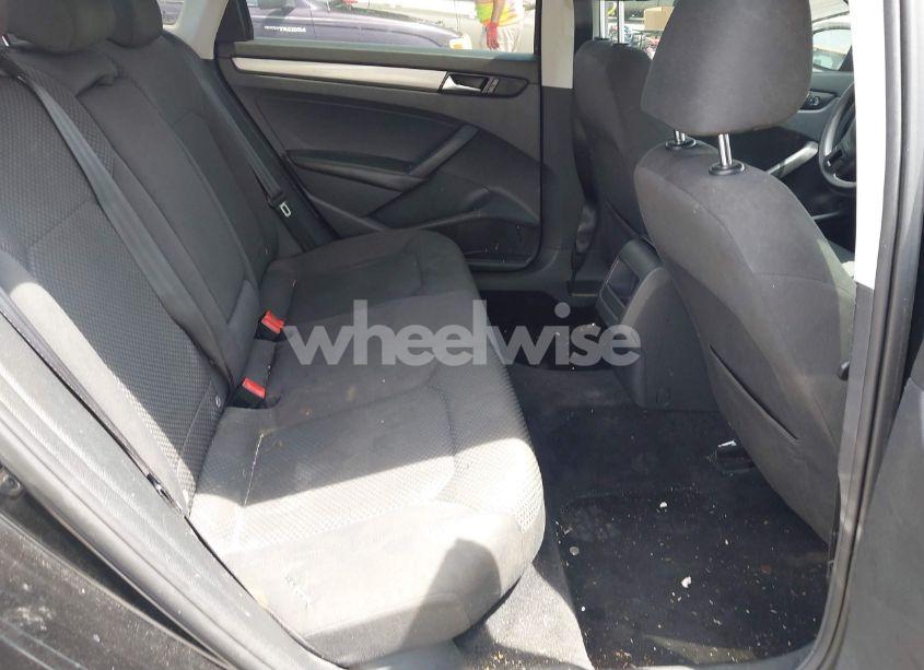 Photo 8 of 2013 Volkswagen Passat 2.5L S (VIN 1VWAH7A35DC109327)