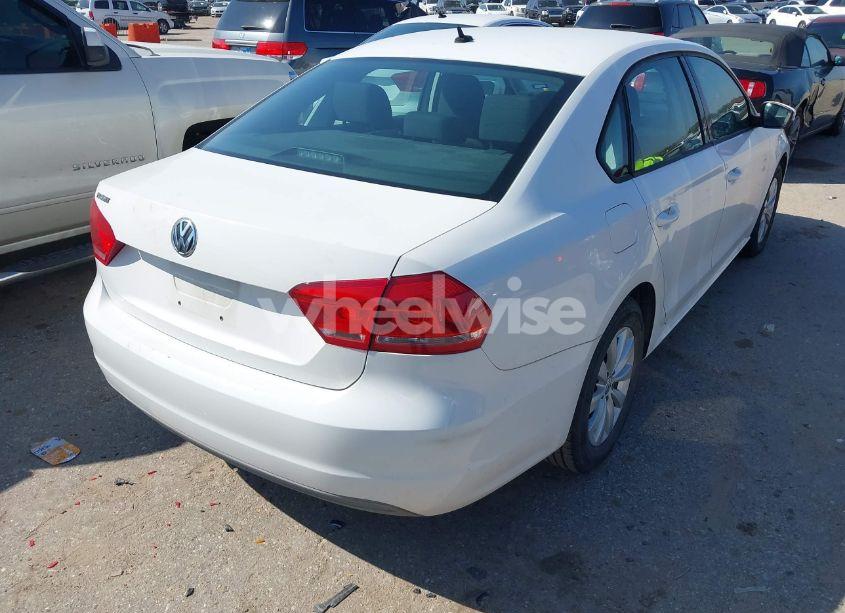 Photo 4 of 2013 Volkswagen Passat 2.5L S (VIN 1VWAH7A37DC112391)