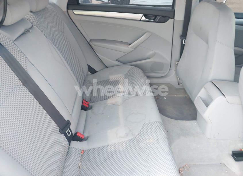 Photo 8 of 2013 Volkswagen Passat 2.5L S (VIN 1VWAH7A37DC132561)