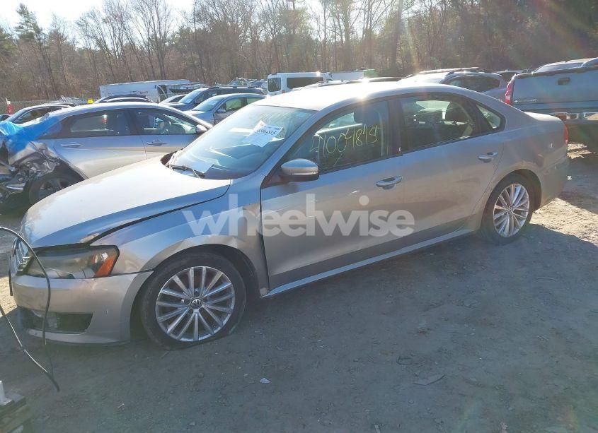 Photo 2 of 2014 Volkswagen Passat 2.5L S (VIN 1VWAP7A30EC008863)