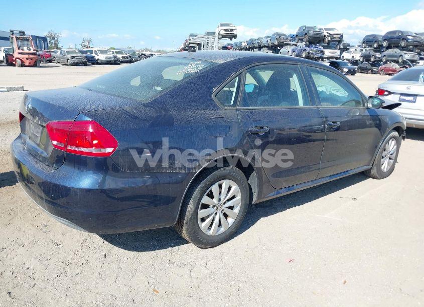 Photo 4 of 2012 Volkswagen Passat 2.5L S (VIN 1VWAP7A33CC051218)