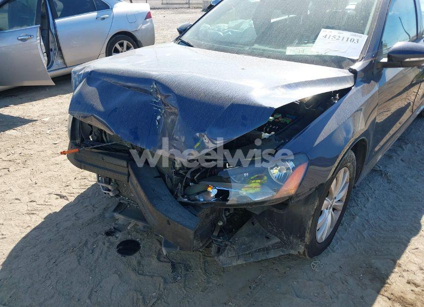 Photo 6 of 2012 Volkswagen Passat 2.5L S (VIN 1VWAP7A33CC051218)