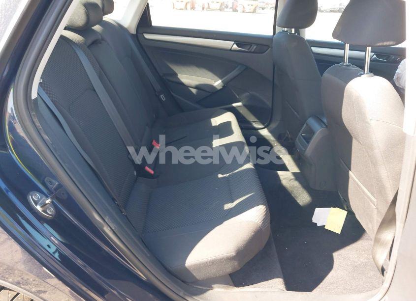 Photo 8 of 2012 Volkswagen Passat 2.5L S (VIN 1VWAP7A33CC051218)