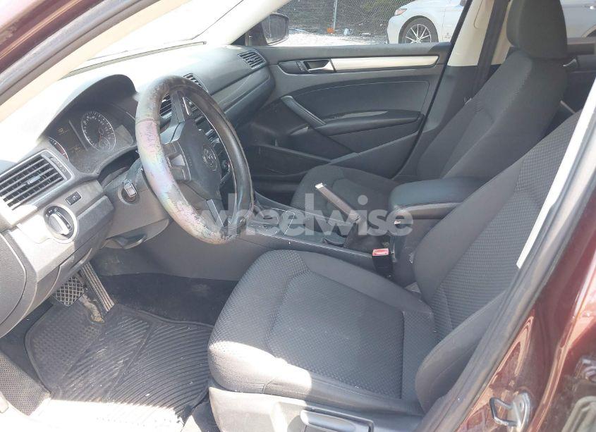 Photo 5 of 2013 Volkswagen Passat 2.5L S (VIN 1VWAP7A33DC085208)