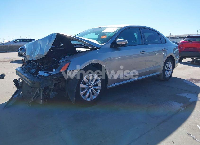 Photo 2 of 2012 Volkswagen Passat 2.5L S (VIN 1VWAP7A34CC014601)