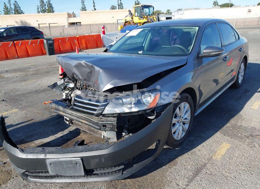 Photo 2 of 2012 Volkswagen Passat 2.5L S (VIN 1VWAP7A34CC019328)