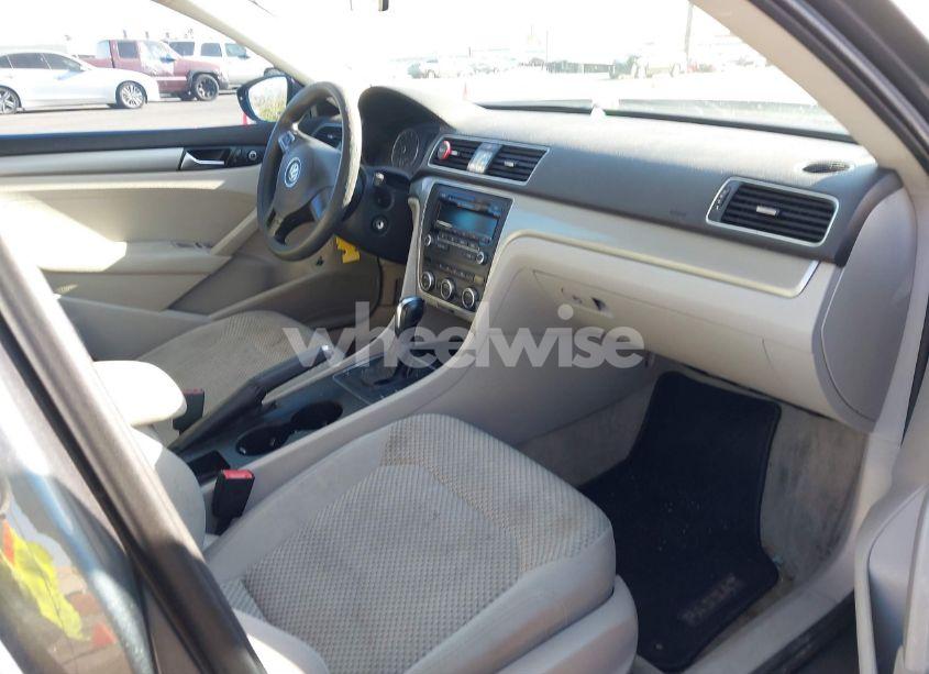 Photo 5 of 2012 Volkswagen Passat 2.5L S (VIN 1VWAP7A34CC019328)