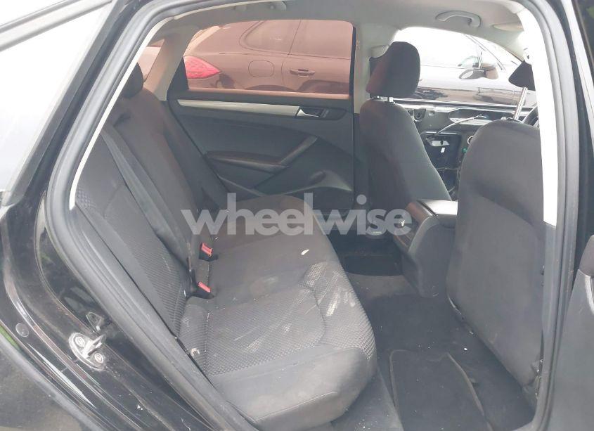 Photo 8 of 2013 Volkswagen Passat 2.5L S (VIN 1VWAP7A34DC065453)