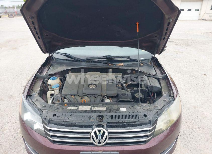 Photo 10 of 2013 Volkswagen Passat 2.5L S (VIN 1VWAP7A34DC065484)