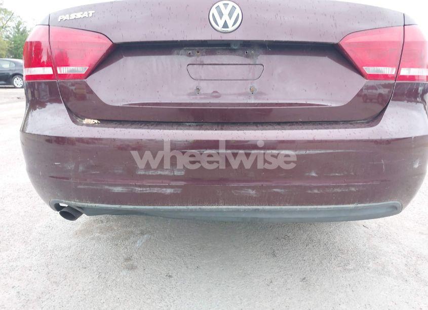 Photo 6 of 2013 Volkswagen Passat 2.5L S (VIN 1VWAP7A34DC065484)