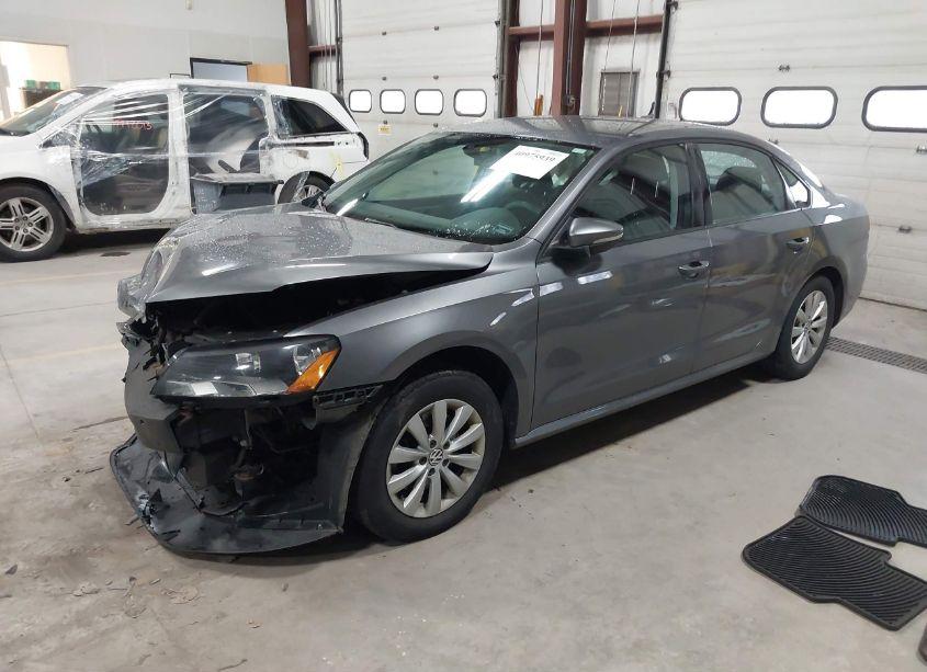 Photo 2 of 2012 Volkswagen Passat 2.5L S (VIN 1VWAP7A35CC058705)