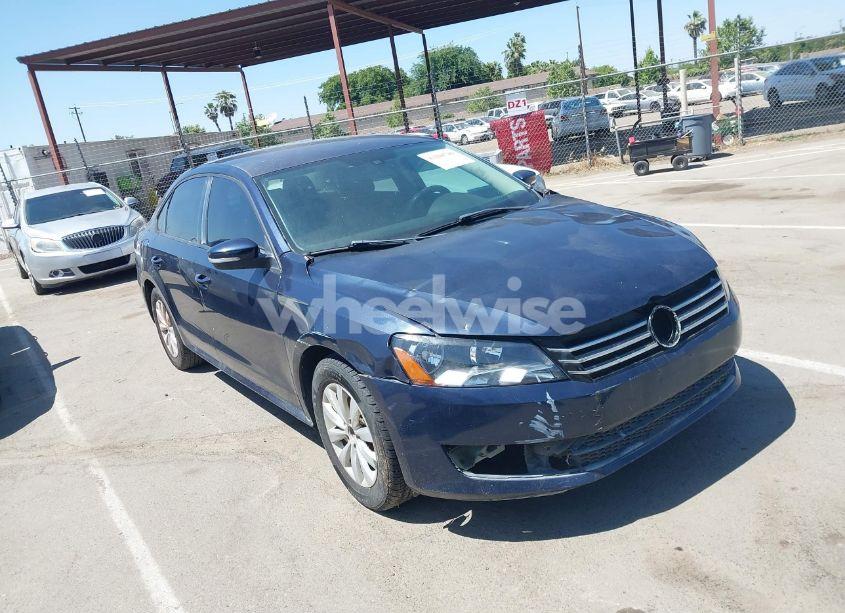2013 Volkswagen Passat 2.5L S (VIN 1VWAP7A35DC026578) main photo