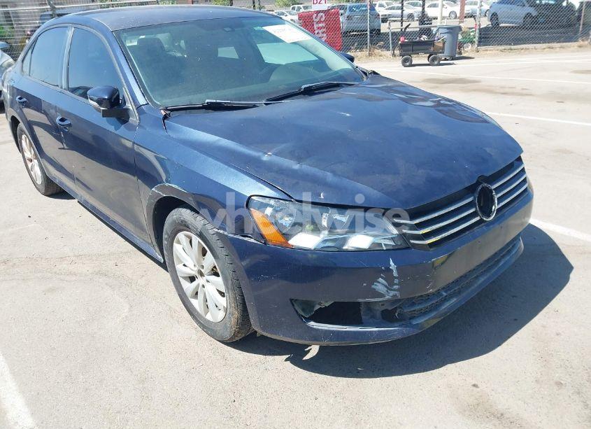 Photo 12 of 2013 Volkswagen Passat 2.5L S (VIN 1VWAP7A35DC026578)