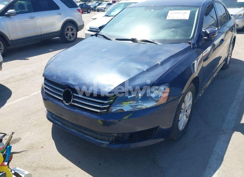Photo 6 of 2013 Volkswagen Passat 2.5L S (VIN 1VWAP7A35DC026578)