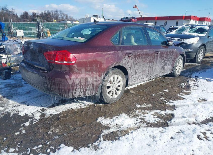 Photo 4 of 2013 Volkswagen Passat 2.5L WOLFSBURG EDITION (VIN 1VWAP7A35DC136532)