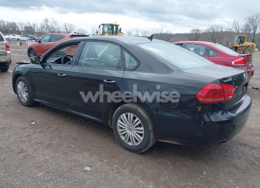 Photo 3 of 2014 Volkswagen Passat 2.5L S (VIN 1VWAP7A35EC011791)