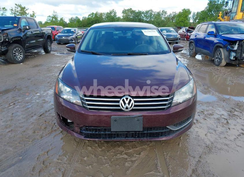 Photo 12 of 2013 Volkswagen Passat 2.5L S (VIN 1VWAP7A36DC044104)