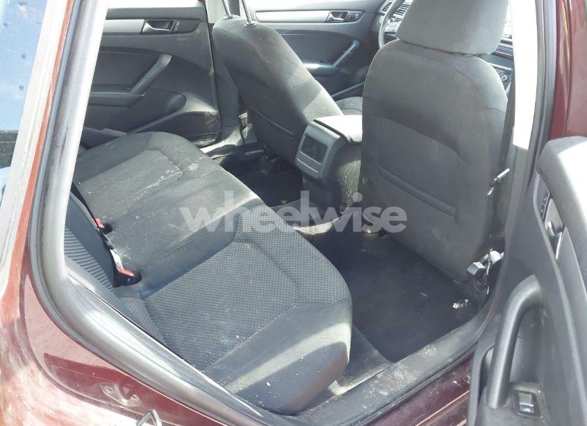 Photo 8 of 2013 Volkswagen Passat 2.5L S (VIN 1VWAP7A36DC044104)