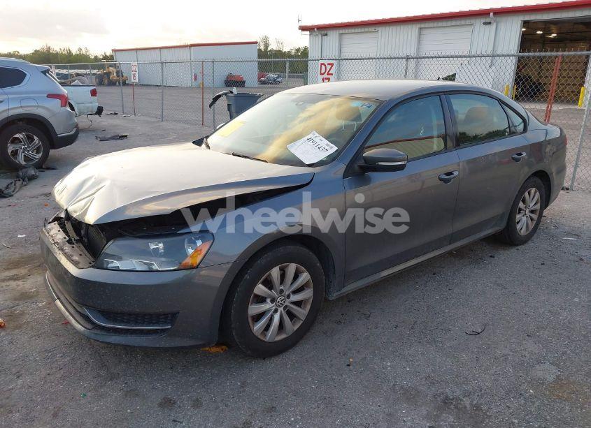 Photo 2 of 2013 Volkswagen Passat 2.5L S (VIN 1VWAP7A36DC114152)