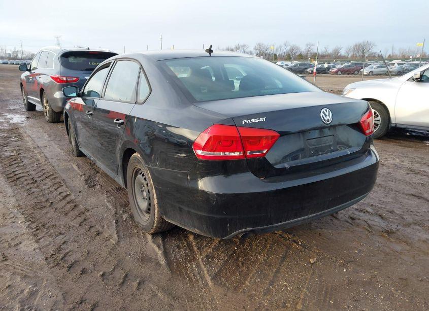 Photo 3 of 2014 Volkswagen Passat 2.5L S (VIN 1VWAP7A36EC009760)