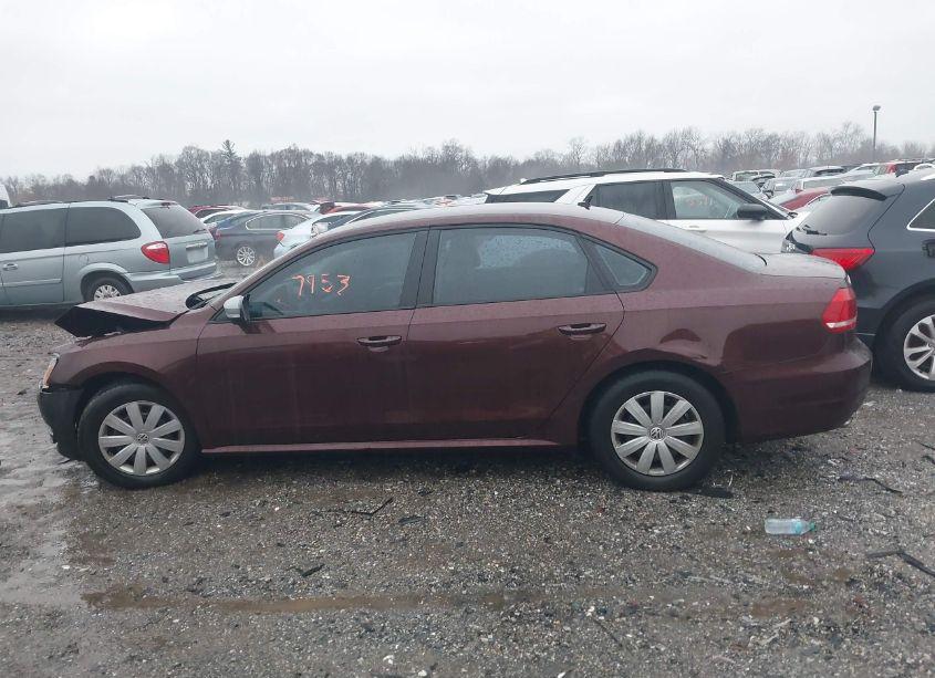 Photo 14 of 2012 Volkswagen Passat 2.5L S (VIN 1VWAP7A37CC065591)