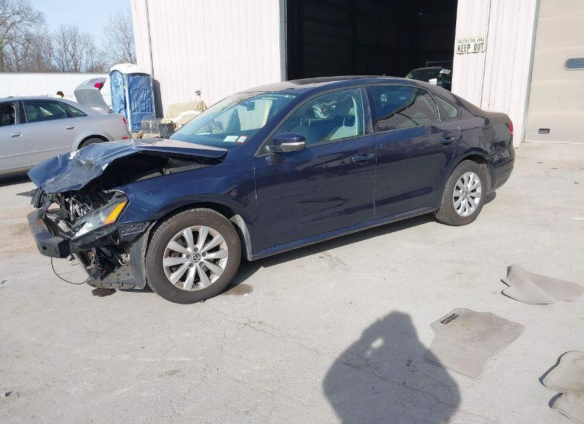Photo 2 of 2012 Volkswagen Passat 2.5L S (VIN 1VWAP7A37CC078471)