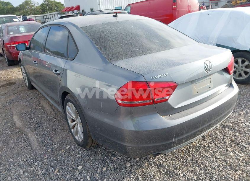 Photo 3 of 2013 Volkswagen Passat 2.5L S (VIN 1VWAP7A37DC031197)