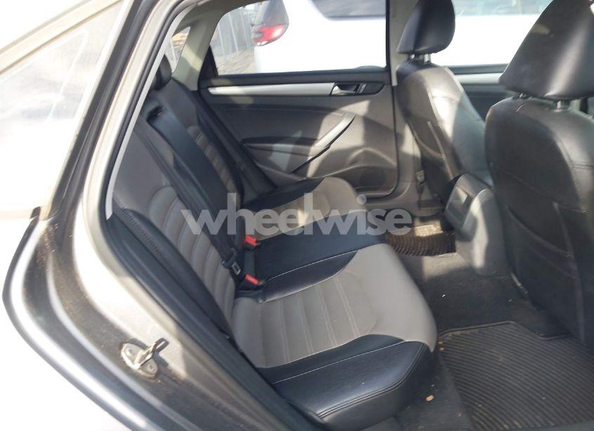 Photo 8 of 2013 Volkswagen Passat 2.5L S (VIN 1VWAP7A37DC031197)