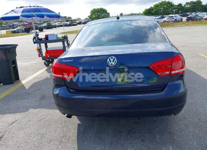 Photo 6 of 2013 Volkswagen Passat 2.5L S (VIN 1VWAP7A37DC053930)