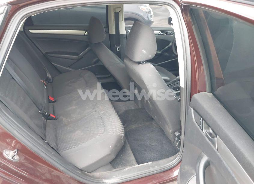 Photo 8 of 2014 Volkswagen Passat 2.5L S (VIN 1VWAP7A37EC018810)
