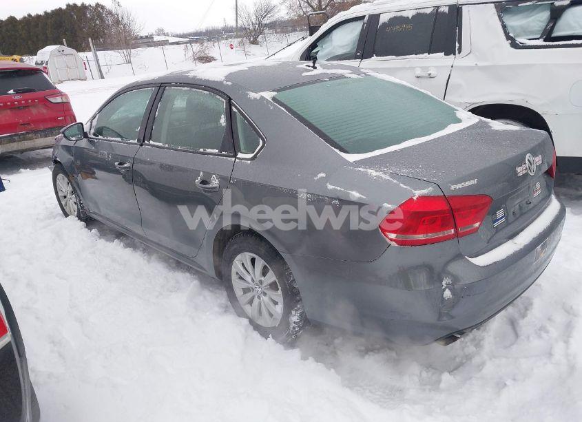 Photo 3 of 2012 Volkswagen Passat 2.5L S (VIN 1VWAP7A38CC015458)