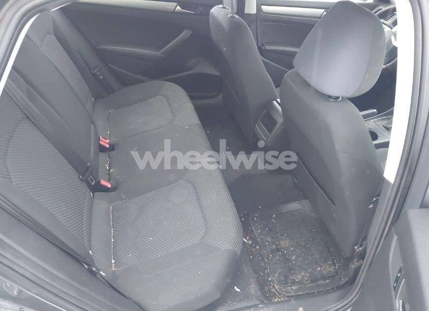 Photo 8 of 2012 Volkswagen Passat 2.5L S (VIN 1VWAP7A38CC015458)