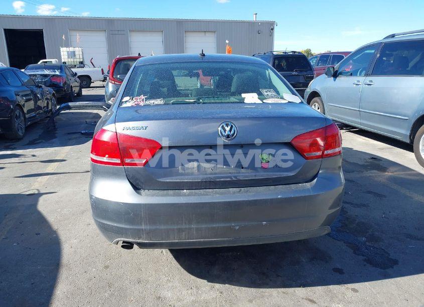 Photo 17 of 2012 Volkswagen Passat 2.5L S (VIN 1VWAP7A38CC043647)