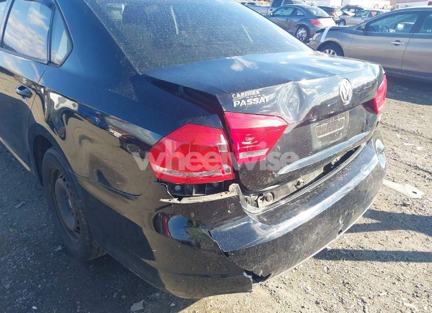Photo 6 of 2013 Volkswagen Passat 2.5L S (VIN 1VWAP7A38DC070025)