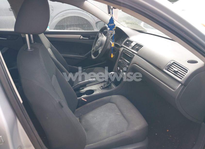 Photo 5 of 2012 Volkswagen Passat 2.5L S (VIN 1VWAP7A39CC068119)