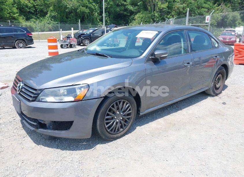 Photo 2 of 2013 Volkswagen Passat 2.5L S (VIN 1VWAP7A39DC135478)