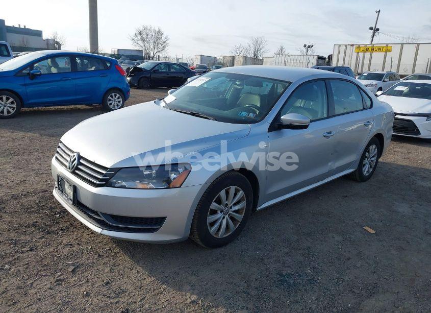 Photo 2 of 2014 Volkswagen Passat 2.5L WOLFSBURG EDITION (VIN 1VWAP7A39EC016279)
