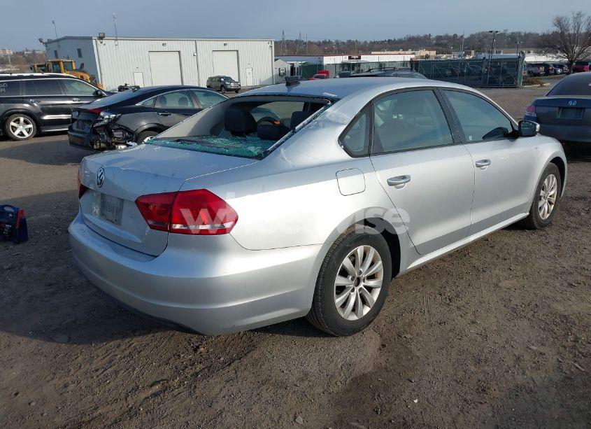 Photo 4 of 2014 Volkswagen Passat 2.5L WOLFSBURG EDITION (VIN 1VWAP7A39EC016279)