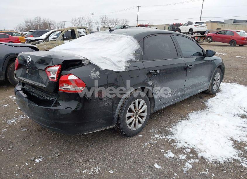 Photo 4 of 2012 Volkswagen Passat 2.5L S (VIN 1VWAP7A3XCC015736)