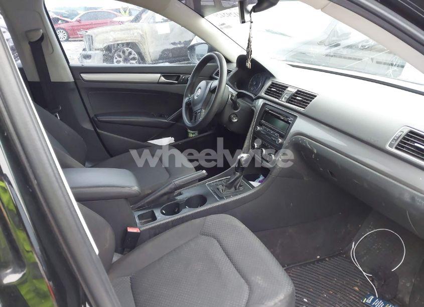 Photo 5 of 2012 Volkswagen Passat 2.5L S (VIN 1VWAP7A3XCC015736)