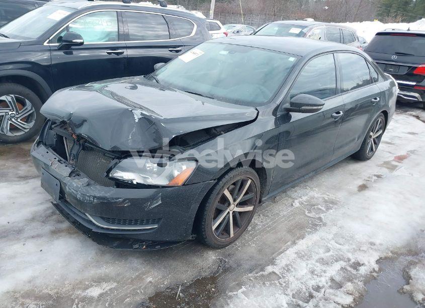 Photo 2 of 2012 Volkswagen Passat 2.5L S (VIN 1VWAP7A3XCC026705)