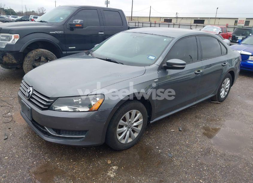 Photo 2 of 2014 Volkswagen Passat 1.8T WOLFSBURG EDITION (VIN 1VWAS7A30EC077129)