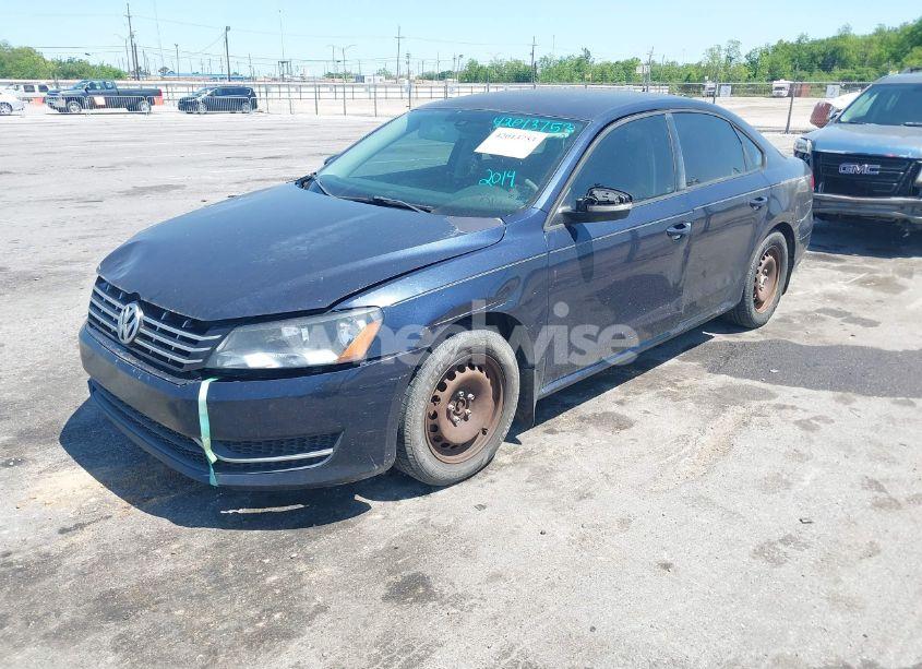 Photo 2 of 2014 Volkswagen Passat 1.8T S (VIN 1VWAS7A34EC032338)